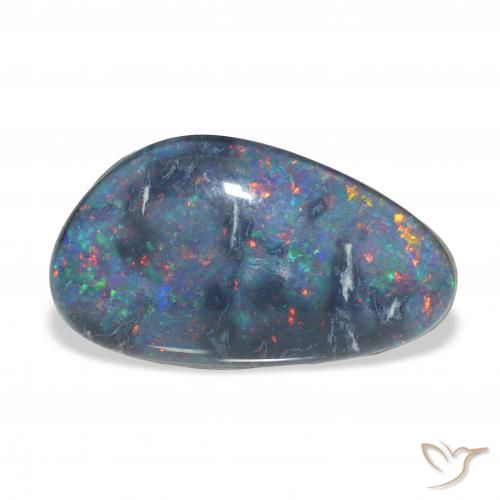9.21ct Многоцветный Опаловый триплет, причудливая, Непрозрачный