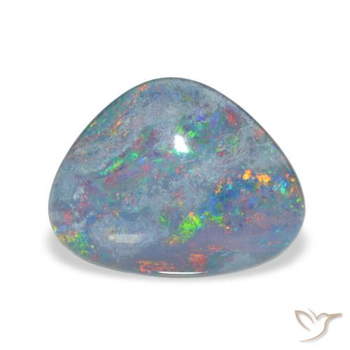 4.14ct Многоцветный Опаловый триплет, причудливая, Непрозрачный