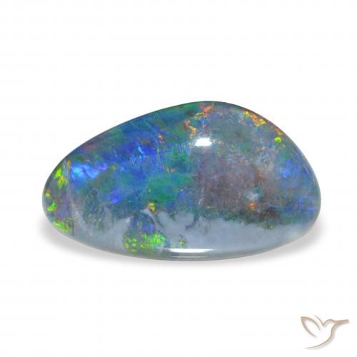 3.28ct Многоцветный Опаловый триплет, причудливая, Непрозрачный