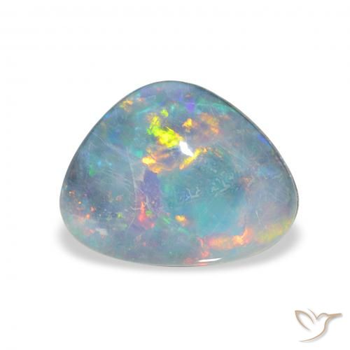 4.46ct Многоцветный Опаловый триплет, причудливая, Непрозрачный