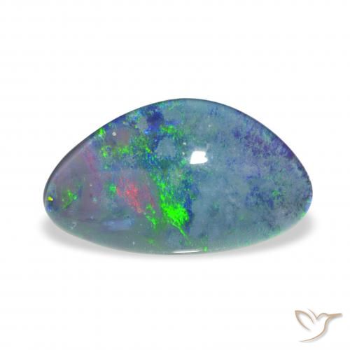 3.85ct Многоцветный Опаловый триплет, причудливая, Непрозрачный
