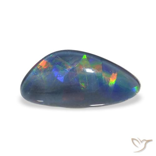 1.89ct Многоцветный Опаловый триплет, причудливая, Непрозрачный