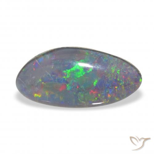 3.28ct Многоцветный Опаловый триплет, причудливая, Непрозрачный