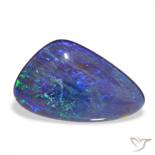 5.49ct Многоцветный Опаловый триплет Драгоценные Камни, причудливая, Непрозрачный