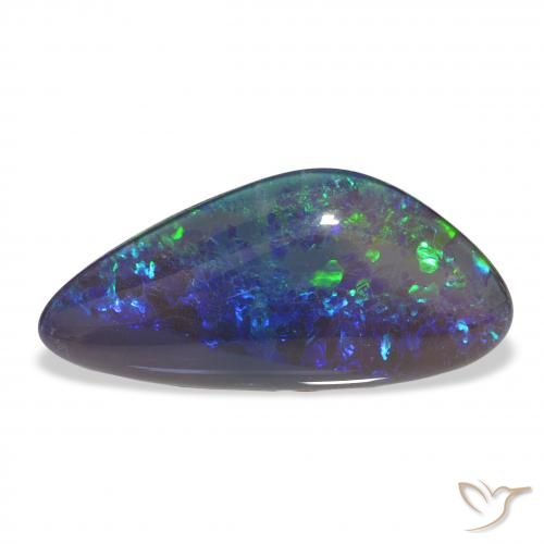 7.68ct Многоцветный Опаловый триплет, причудливая, Непрозрачный