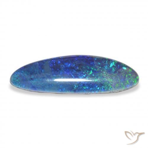 7.40 карата, натуральный Многоцветный Опаловый триплет, причудливая, Непрозрачный