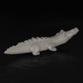 Натуральный кремовый опал 21,83 карата необычная форма, непрозрачный