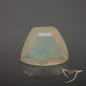 1.77ct Натуральный Многоцветный Опал, причудливая, Полупрозрачный
