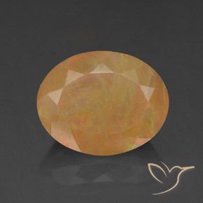 1.97ct Натуральный Многоцветный Опал, Овал, Непрозрачный