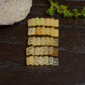 2.84 карата, натуральный Многоцветный Опал, Квадрат, Полупрозрачный