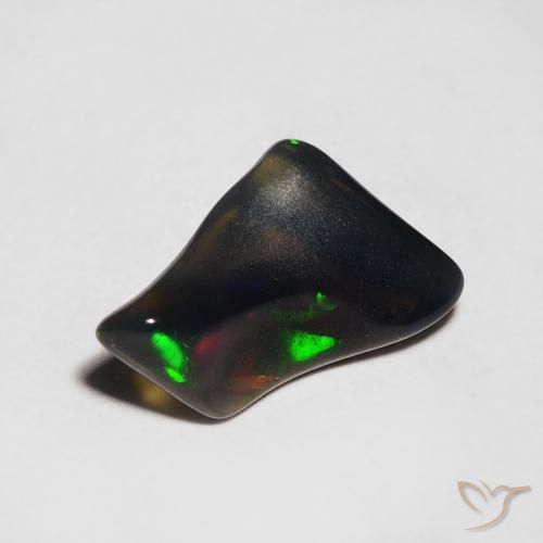0.71ct Натуральный Многоцветный Опал, причудливая, Полупрозрачный