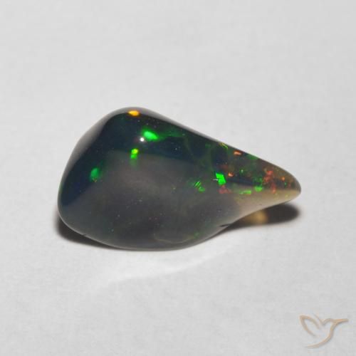 1.30ct Натуральный Многоцветный Опал, причудливая, Полупрозрачный