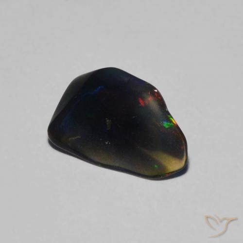 0.49ct Натуральный Многоцветный Опал, причудливая, Полупрозрачный