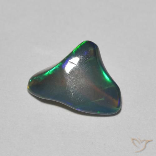 0.90ct Натуральный Многоцветный Опал, причудливая, Полупрозрачный
