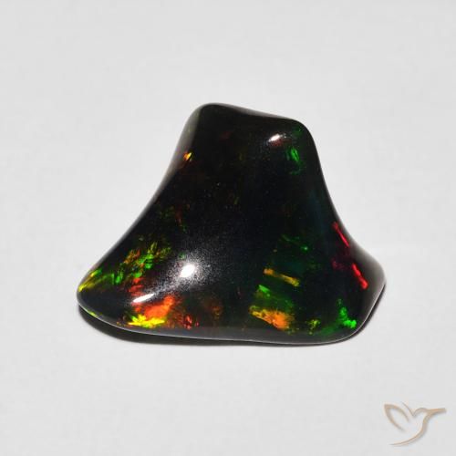 1.71ct Натуральный Многоцветный Опал, причудливая, Полупрозрачный