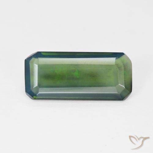 2.36ct Натуральный Многоцветный Опал, Изумрудная огранка, Прозрачный