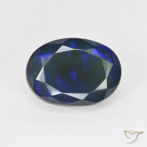 2.68ct Натуральный Многоцветный Опал, Овал, Полупрозрачный