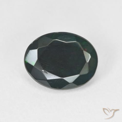 1.29ct Натуральный Многоцветный Опал, Овал, Полупрозрачный