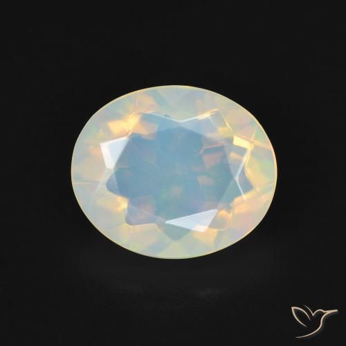 2.29ct Натуральный Многоцветный Опал, Овал, Прозрачный