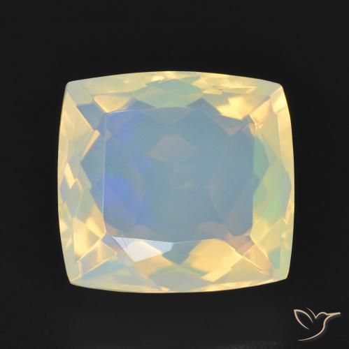 2.53ct Натуральный Многоцветный Опал, Подушка, Прозрачный