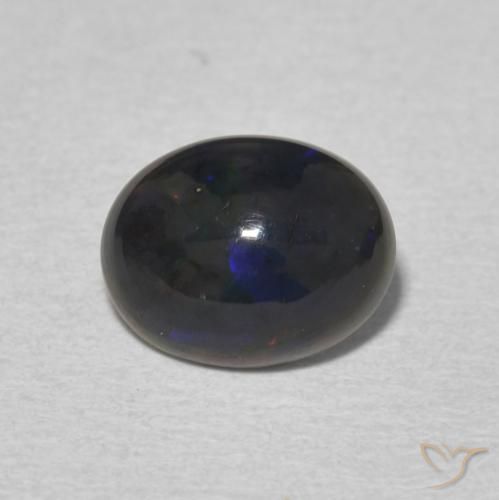 1.09ct Натуральный Многоцветный Опал, Овал, Непрозрачный