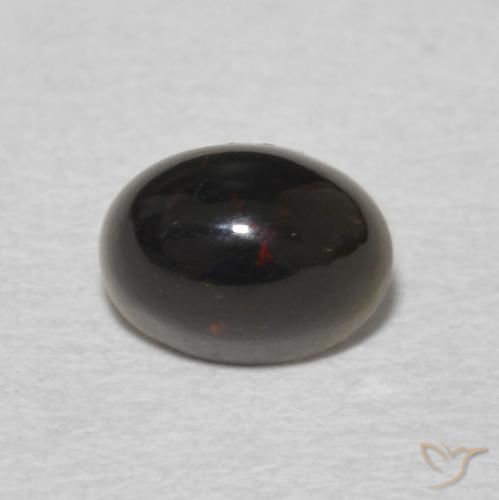 0.59ct Натуральный Многоцветный Опал, Овал, Непрозрачный