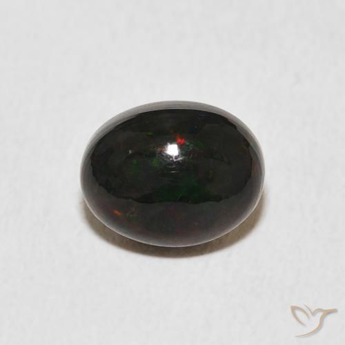 1.50ct Натуральный Многоцветный Опал, Овал, Непрозрачный