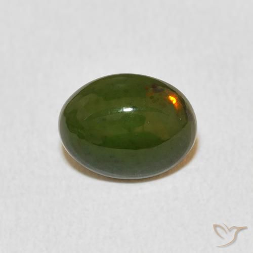 0.95ct Натуральный Многоцветный Опал, Овал, Непрозрачный
