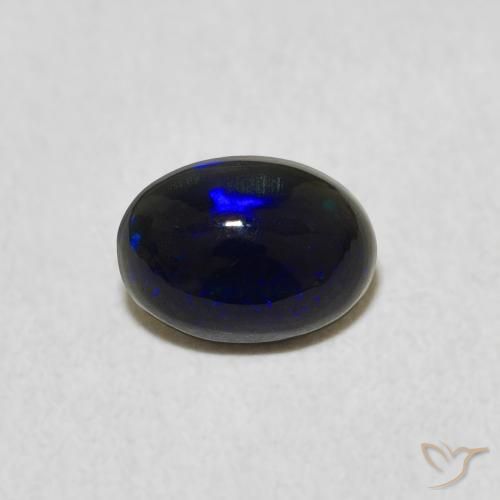 0.41ct Натуральный Многоцветный Опал, Овал, Непрозрачный