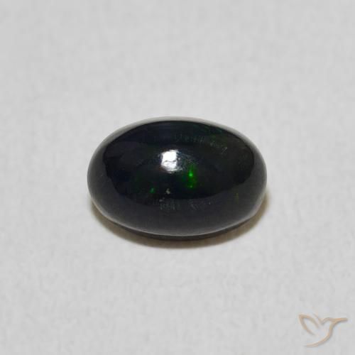 0.48ct Натуральный Многоцветный Опал, Овал, Непрозрачный