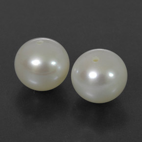  карата, натуральный Кремовый Жемчуг, Сфера / Шар, Непрозрачный