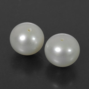 Натуральный кремовый жемчуг  карата сфера / шар, непрозрачный