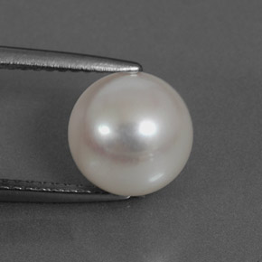 3.89 карата, натуральный Стальной Жемчуг, Сфера / Шар, Непрозрачный