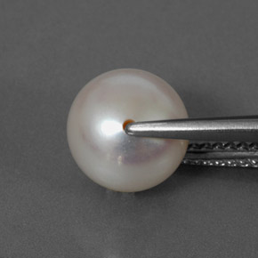 3.89 карата, натуральный Стальной Жемчуг, Сфера / Шар, Непрозрачный