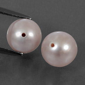 5.61 карата, натуральный Оранжево-розовый Жемчуг, Сфера / Шар, Непрозрачный