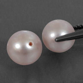 5.61 карата, натуральный Оранжево-розовый Жемчуг, Сфера / Шар, Непрозрачный