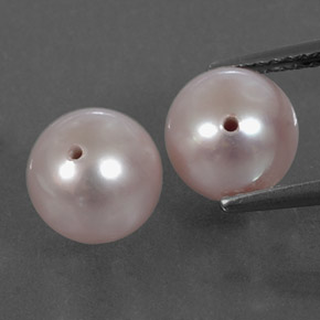 5.79 карата, натуральный Средний розовый Жемчуг, Сфера / Шар, Непрозрачный