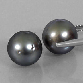 Натуральный стальной жемчуг 16,51 карата сфера / шар, непрозрачный