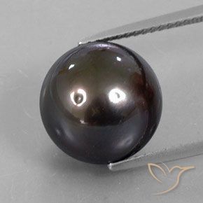 13.30ct Натуральный Коричневый Жемчуг, Сфера / Шар, Непрозрачный