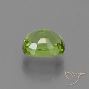 2.50 карата, натуральный Средний зеленый Перидот, Подушка, VVS-VS