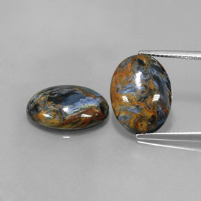  карата, натуральный Многоцветный Питерсайт, Огранка Овал, Непрозрачный