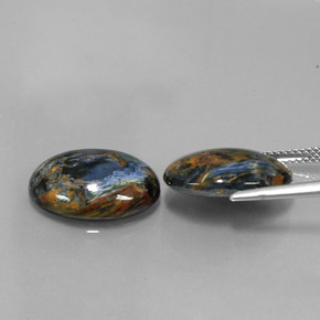  карата, натуральный Многоцветный Питерсайт, Огранка Овал, Непрозрачный