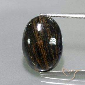 10.68ct Натуральный Многоцветный Питерсайт, Овал, Непрозрачный