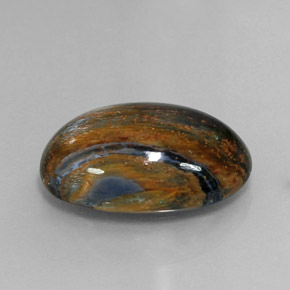 10.13 карата, натуральный Многоцветный Питерсайт, Огранка Овал, Непрозрачный