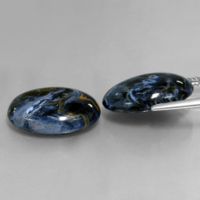  карата, натуральный Многоцветный Питерсайт, Огранка Овал, Непрозрачный