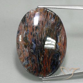 20.97ct Натуральный Многоцветный Питерсайт, Овал, Непрозрачный