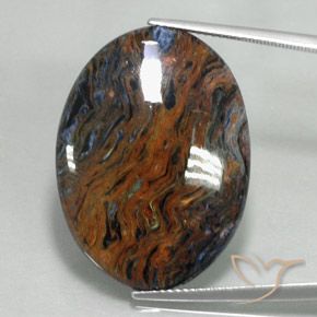 19.09ct Натуральный Многоцветный Питерсайт, Овал, Непрозрачный