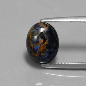 3.23 карата, натуральный Многоцветный Питерсайт, Огранка Овал, Непрозрачный