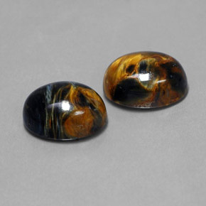  карата, натуральный Многоцветный Питерсайт, Огранка Овал, Непрозрачный