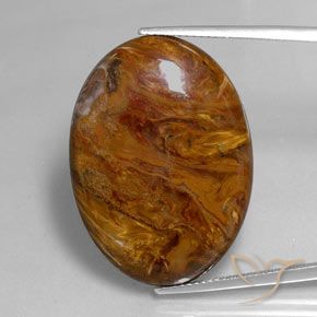 30.70ct Натуральный Многоцветный Питерсайт, Овал, Непрозрачный